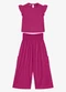 Trick Nick - Conjunto Infantil Blusa com Pantacourt Amarelo - variação: Rosa
