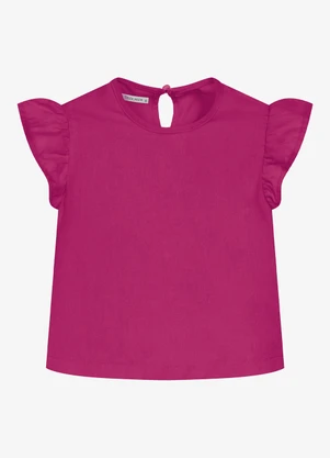 Trick Nick - Conjunto Infantil Blusa com Pantacourt Rosa - TRICK NICK