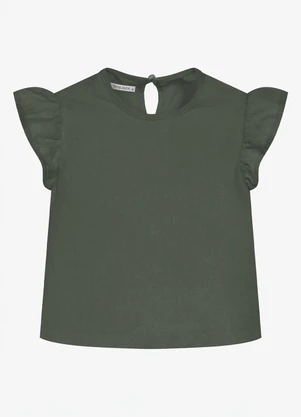 Trick Nick - Conjunto Infantil Blusa com Pantacourt Verde - TRICK NICK
