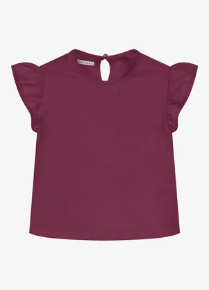 Trick Nick - Conjunto Infantil Blusa com Pantacourt Vermelho - TRICK NICK