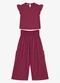 Trick Nick - Conjunto Infantil Blusa com Pantacourt Rosa - variação: Vermelho