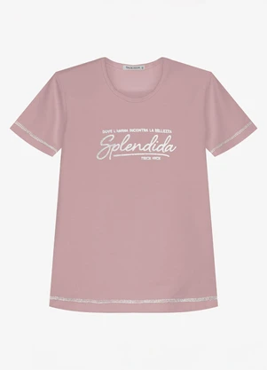 Trick Nick - Conjunto Infantil Blusa com Saia Rosa - TRICK NICK