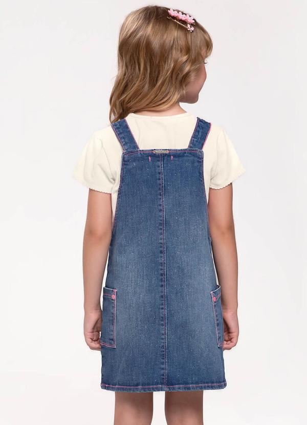 Trick Nick - Conjunto Infantil Blusa com Salopete Azul 2