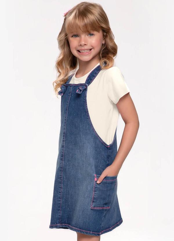 Trick Nick - Conjunto Infantil Blusa com Salopete Azul 4