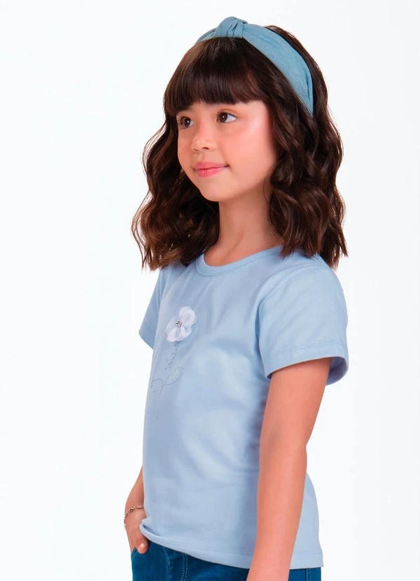 Trick Nick - Conjunto Infantil Blusa com Shorts Azul 4