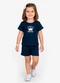 Select - Conjunto Infantil Blusa com Shorts Preto - variação: Azul