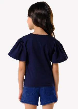 Trick Nick - Conjunto Infantil Blusa com Shorts Azul - TRICK NICK