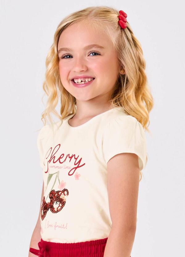 Trick Nick - Conjunto Infantil Blusa com Shorts Bege 4