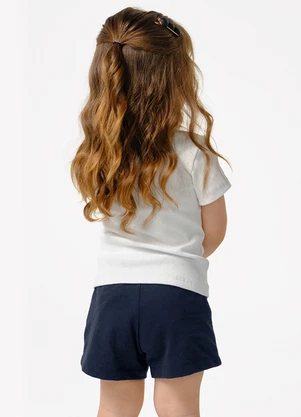 Trick Nick - Conjunto Infantil Blusa com Shorts Bege - TRICK NICK