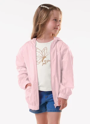 Trick Nick - Conjunto Infantil Blusa com Shorts Bege - TRICK NICK