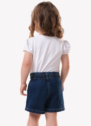 Trick Nick - Conjunto Infantil Blusa com Shorts Branco - TRICK NICK