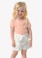 Trick Nick - Conjunto Infantil Blusa com Shorts Bege - variação: Rosa