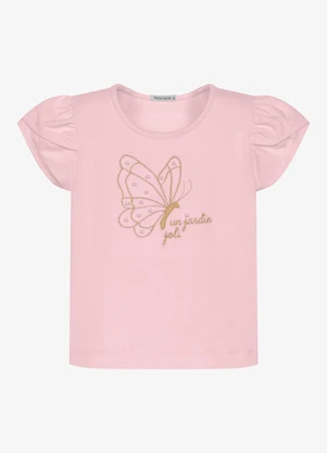 Trick Nick - Conjunto Infantil Blusa com Shorts Rosa - TRICK NICK