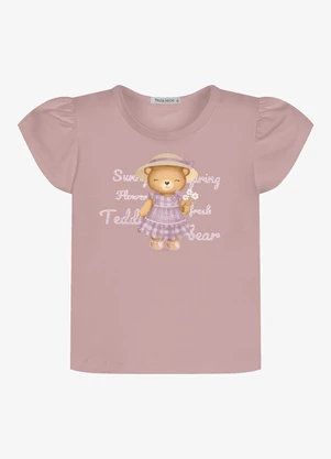 Trick Nick - Conjunto Infantil Blusa com Shorts Rosa - TRICK NICK