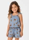 Select - Conjunto Infantil Blusa de Alça e Short Azul - variação: Azul