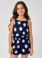 Select - Conjunto Infantil Blusa de Alça e Short Azul - variação: Azul