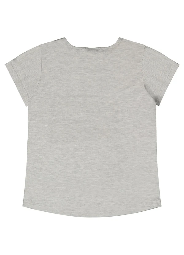 Guloseima - Conjunto Infantil Blusa e Ciclista Cinza 4