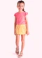 Duduka - Conjunto Infantil Blusa e Short  Rosa - variação: Rosa