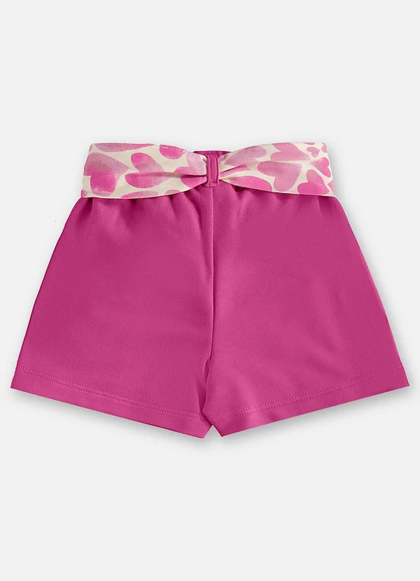 Up Baby - Conjunto Infantil Blusa e Short Rosa 7