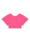 Duduka - Conjunto Blusa e Short Saia Vermelho - variação: Rosa