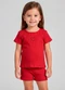 Select - Conjunto Infantil Blusa e Short Vermelho - variação: Vermelho