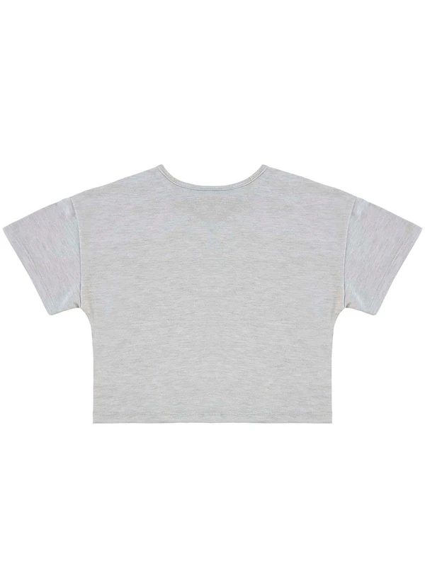 Guloseima - Conjunto Infantil Blusa e Shorts Cinza 4