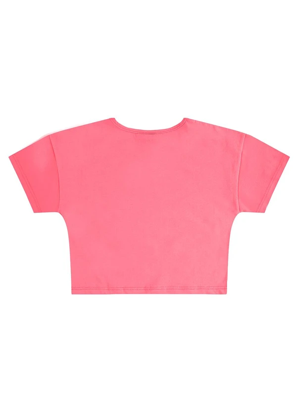Guloseima - Conjunto Infantil Blusa e Shorts Rosa 4