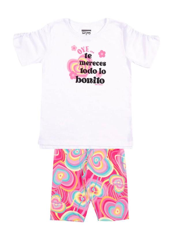 Soft Bonni - Conjunto Infantil Branco