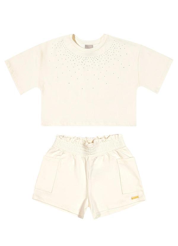 Colorittá - Conjunto Infantil Brilhante Colorittá Bege