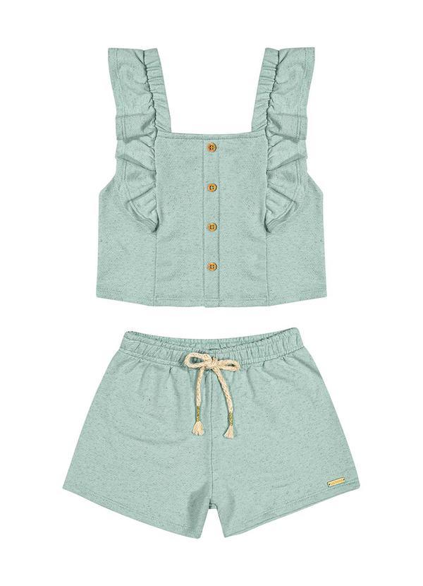 Colorittá - Conjunto Infantil Casual e Colorittá Verde