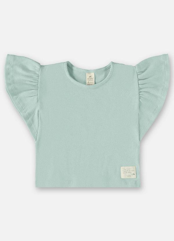 Up Baby - Conjunto Infantil com Bata e Saia Verde 3