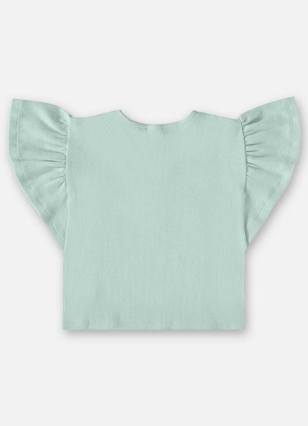 Up Baby - Conjunto Infantil com Bata e Saia Verde 4