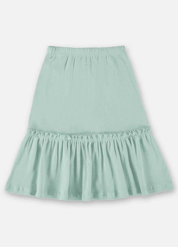 Up Baby - Conjunto Infantil com Bata e Saia Verde 5