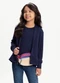 Alakazoo - Conjunto Infantil com Blusa e Cardigan Azul - variação: Azul