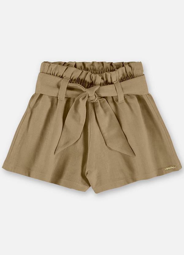 Up Baby - Conjunto Infantil com Blusa e Short Bege 7