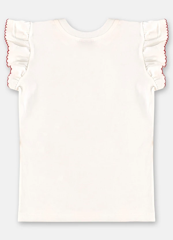 Up Baby - Conjunto Infantil com Blusa e Short Branco 4