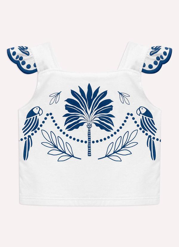 Nanai - Conjunto Infantil com Corte a Laser Branco 4