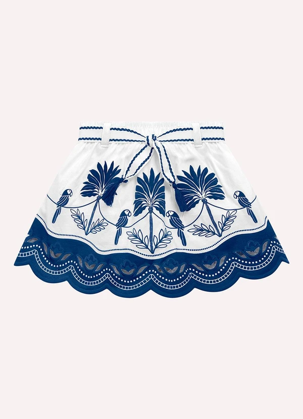 Nanai - Conjunto Infantil com Corte a Laser Branco 5