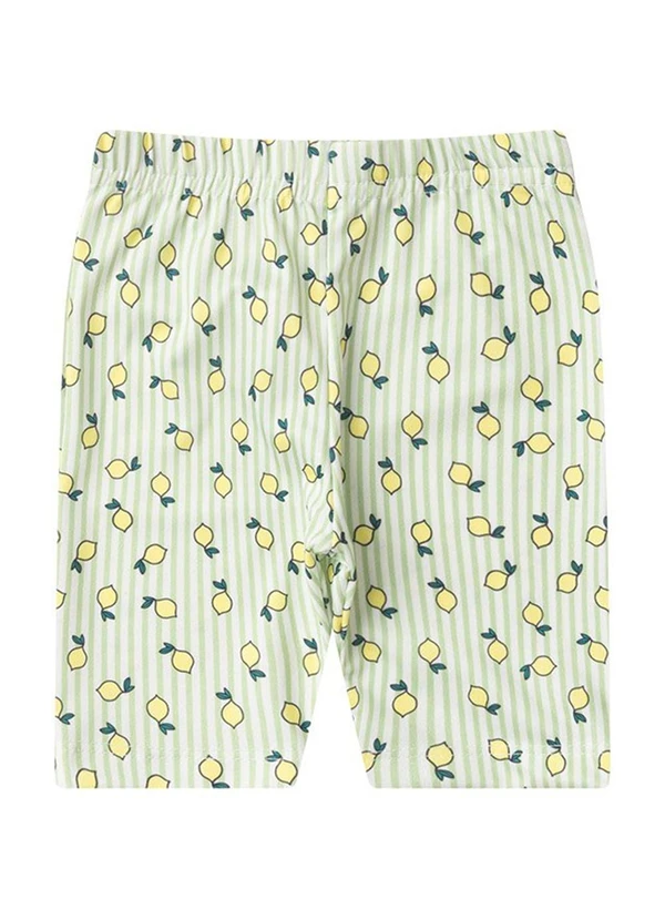 Rosa Azul - Conjunto Infantil com Pompom Verão Iaia Verde 3