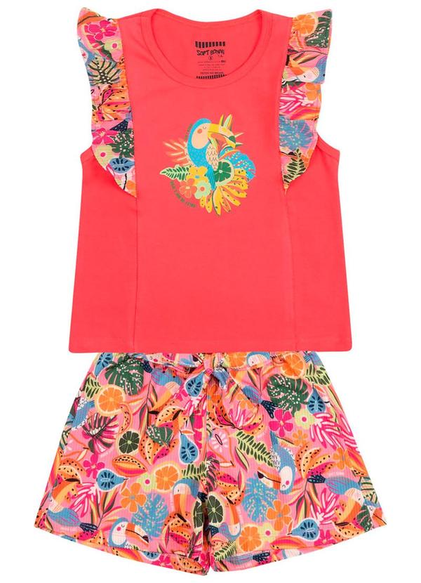 Soft Bonni - Conjunto Infantil Cotton Rosa