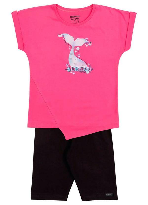 Soft Bonni - Conjunto Infantil Cotton Rosa 4