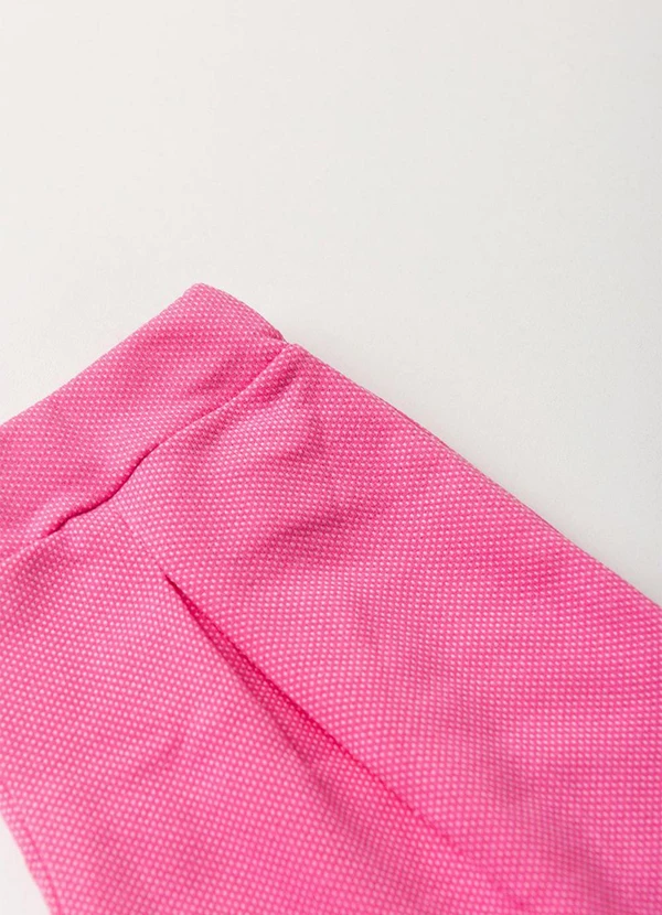 Vida Costeira - Conjunto Infantil Cropped Transpassado Rosa 6