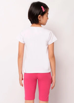 Torra - Conjunto Infantil Curto Manga Curta Branco - TORRA