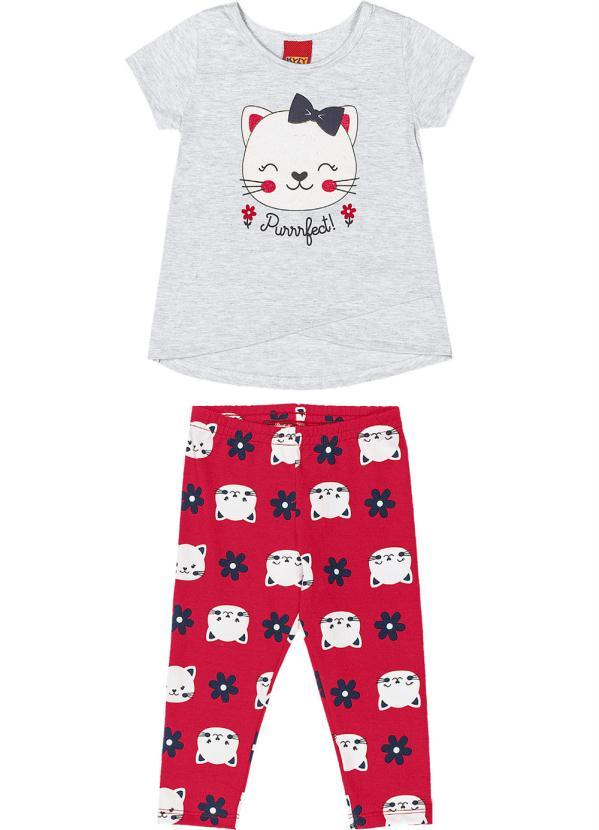 Kyly - Conjunto Infantil de Menina Mescla