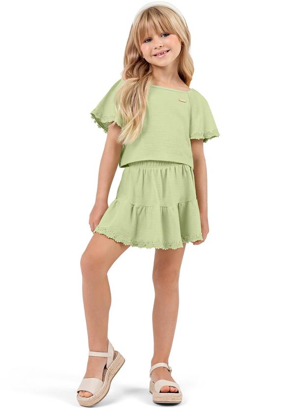 Colorittá - Conjunto Infantil Detalhes Colorittá Verde