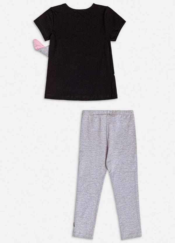 Momi - Conjunto Infantil Dumbo com Interação Cinza 2