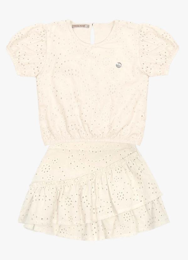 Trick Nick - Conjunto Infantil em Laise Bege