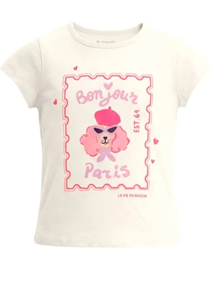 Brandili - Conjunto Infantil Estampa de Selos Bege - BRANDILI