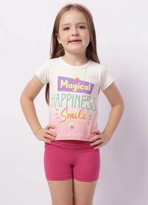 Torra - Conjunto Infantil Estampa Magical Off White - TORRA