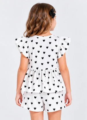 Select - Conjunto Infantil Estampado Bege - SELECT